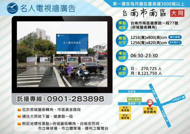 台南市南區大同路&健康路口(藝術轉角)